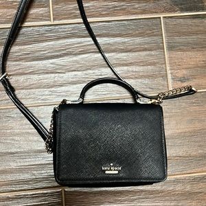 Kate Spade Mini Nora Crossbody Bag Black
